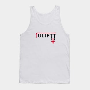 JULIETT Aviation Phonetic Alphabet Pilot Airplane Tank Top